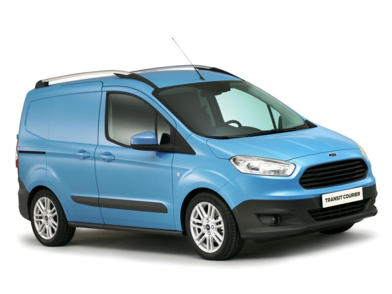Yeni ford transit courier #7