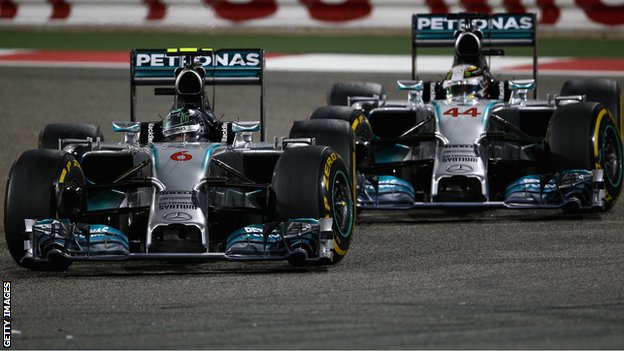 2014 Formula 1 Sezonunun Şampiyonu Lewis Hamilton