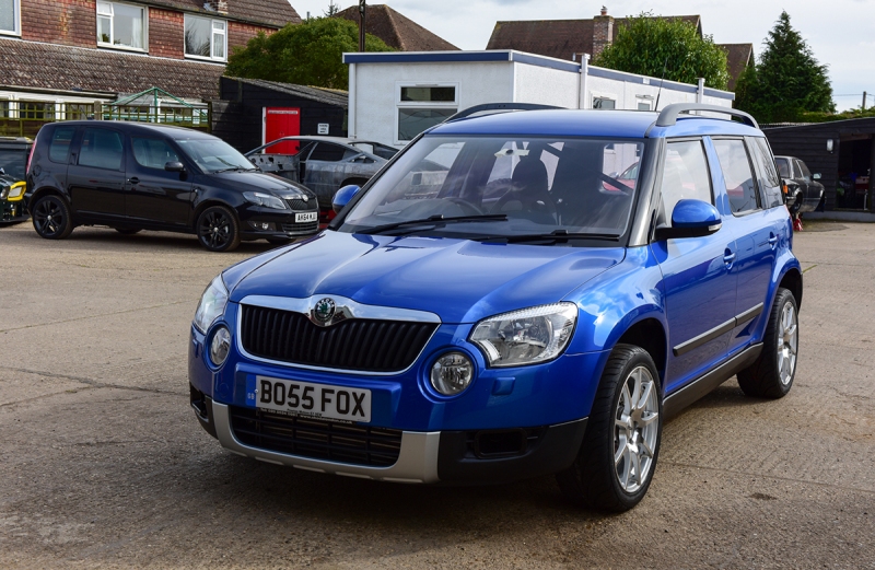 Skoda yeti rs