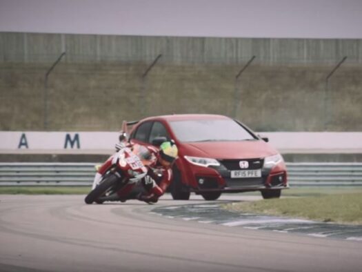 2015 Civic Type R, Honda 1000 RR’a Karşı