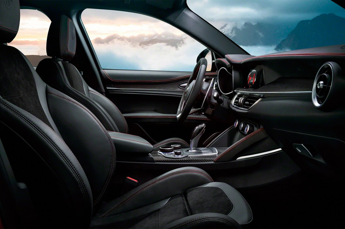 Alfa romeo stelvio салон