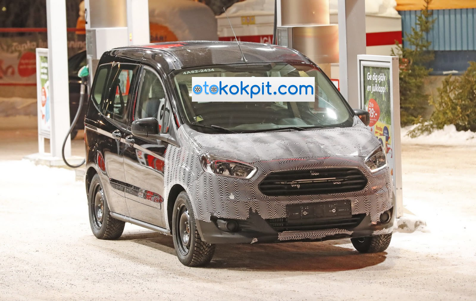 Makyajlı 2018 Ford Courier Görüntülendi
