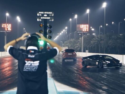 Çift Turbo Huracan, Drag Pistinde Tutunamıyor