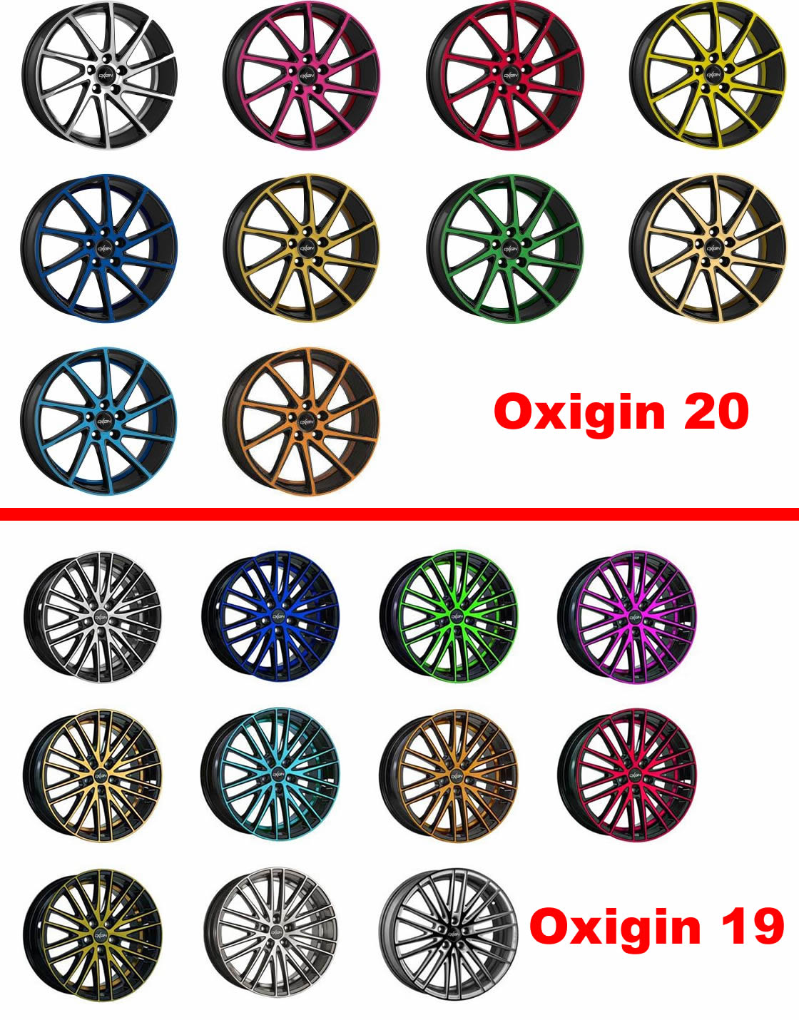 2017 Oxigin Jant Modelleri