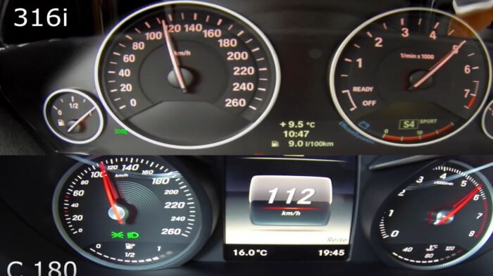 Hangisi Daha Hızlı? BMW 316i – Mercedes C180