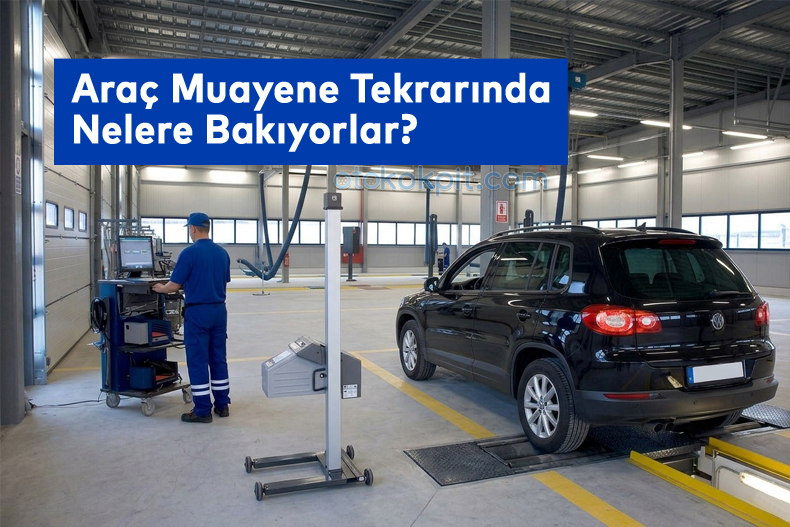 Araç Muayene Tekrarında Nelere Bakıyorlar?