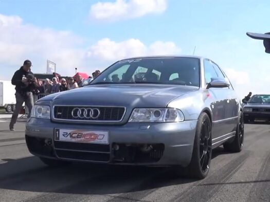 1200 Beygirlik B5 Kasa Audi S4 Wagon’u İzlemelisiniz
