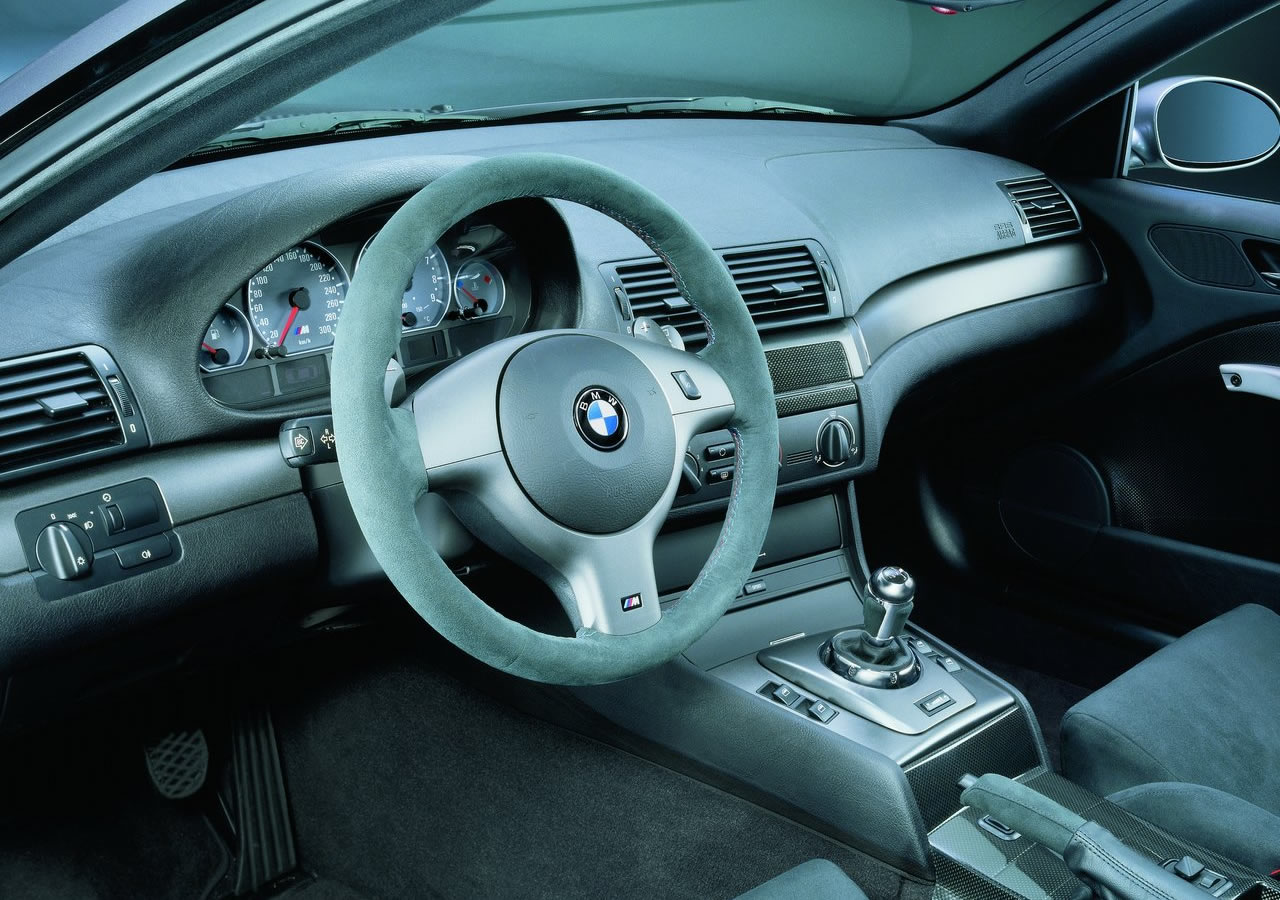 BMW M3 CSL Kokpiti
