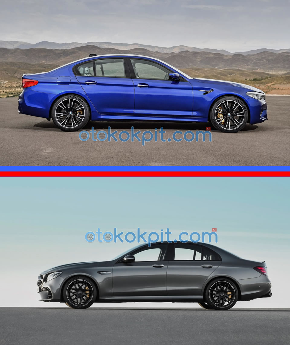 BMW M5 (F90) - Mercedes-AMG E63 S 