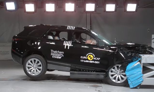 Range Rover Velar, Euro Ncap Çarpışma Test Sonuçları Açıklandı