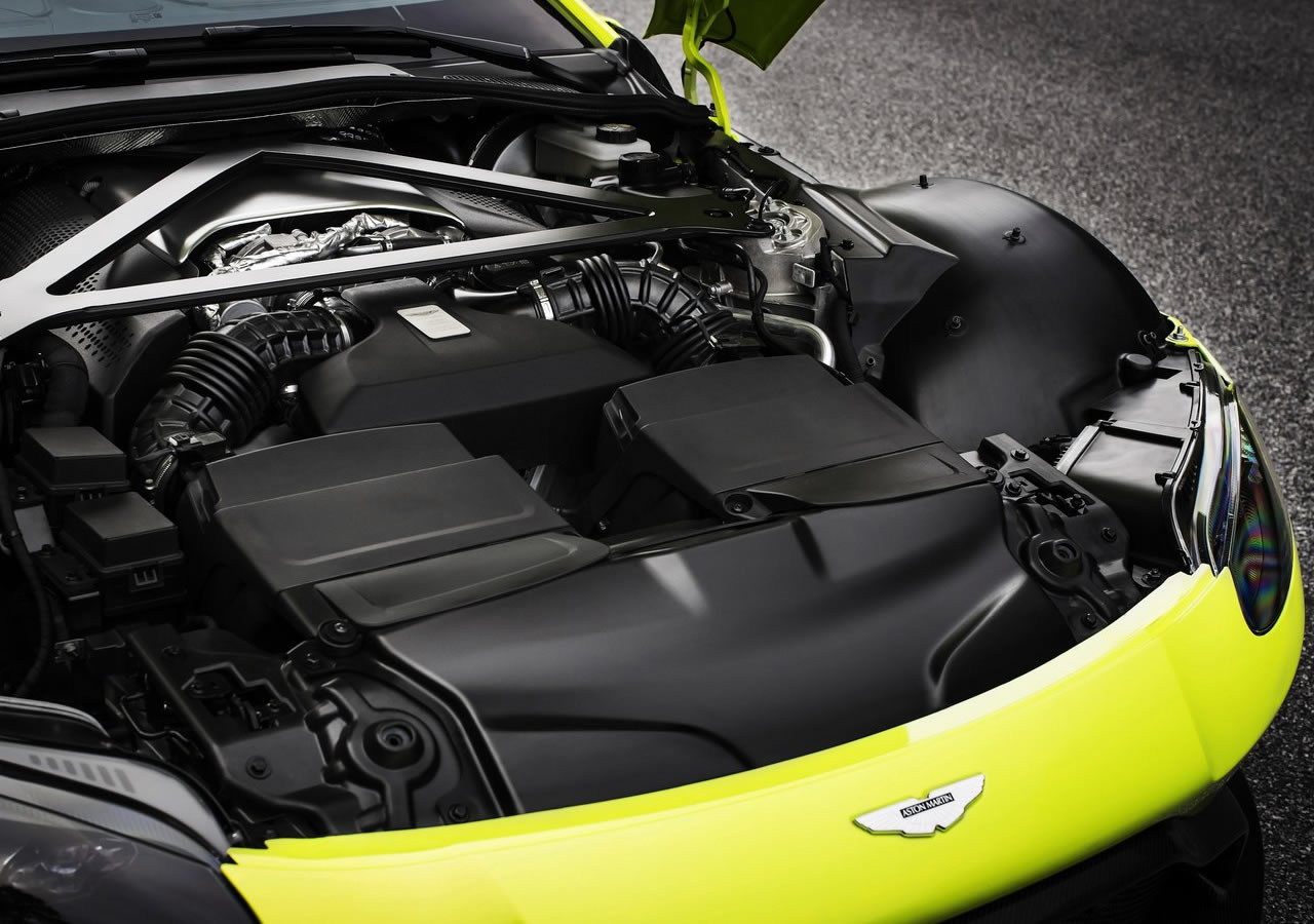 2019 Yeni Aston Martin Vantage Motoru