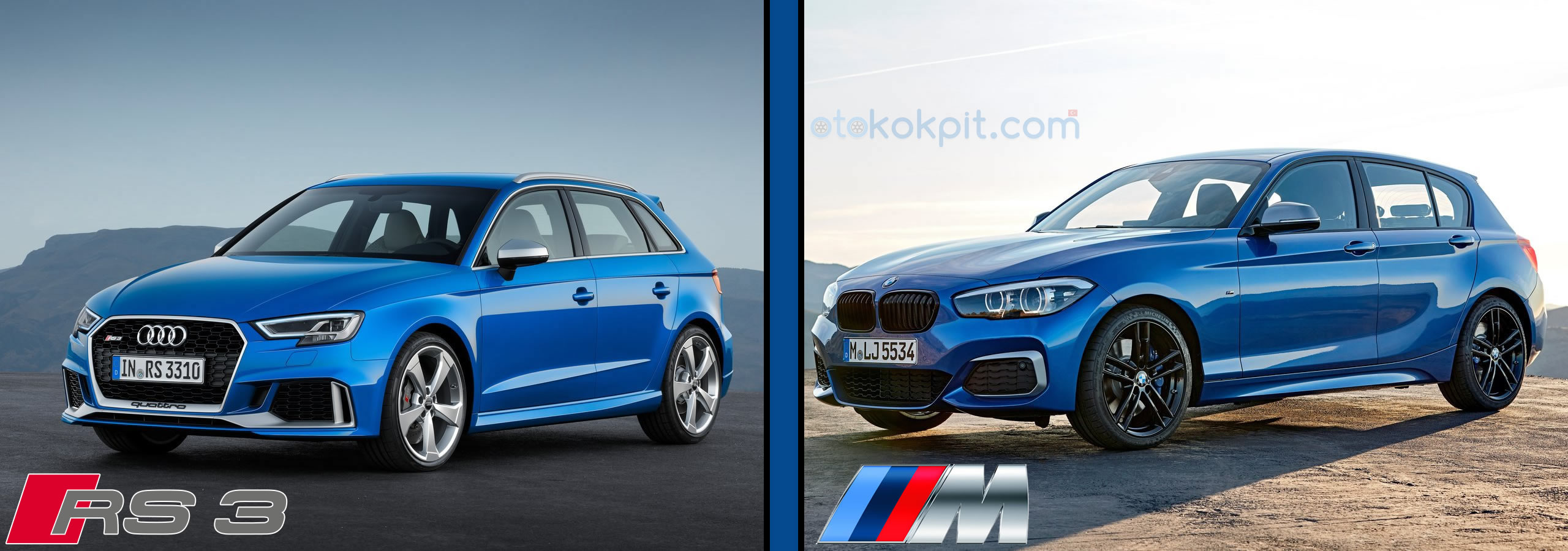 2018 Audi RS3-BMW M140i xDrive Teknik Verilerle Karşılaştırması