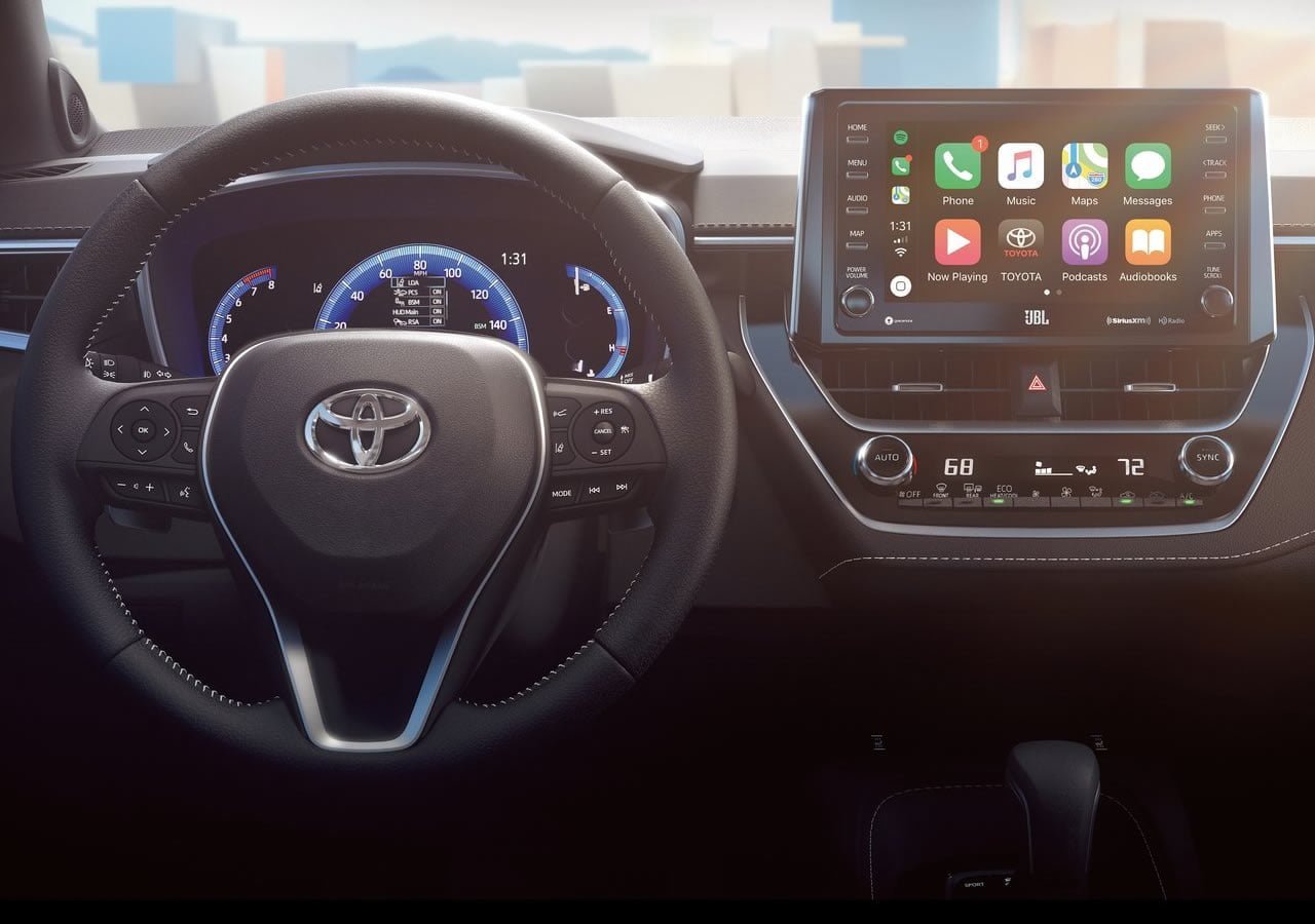 2019 Yeni Kasa Toyota Corolla Hatchback Kokpiti
