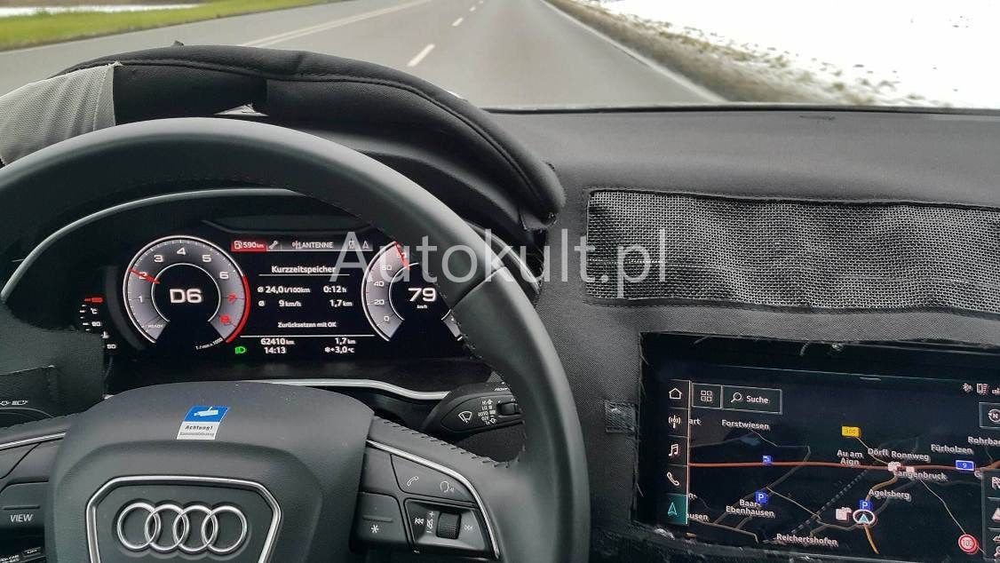 2019 Yeni Kasa Audi Q3 (MK2) Kokpiti Görüntülendi