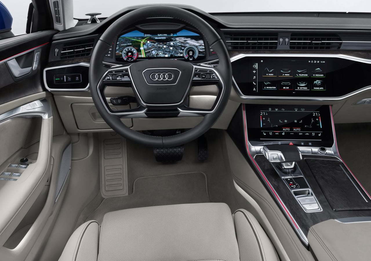 2019 Yeni Kasa Audi A6 Avant İçi