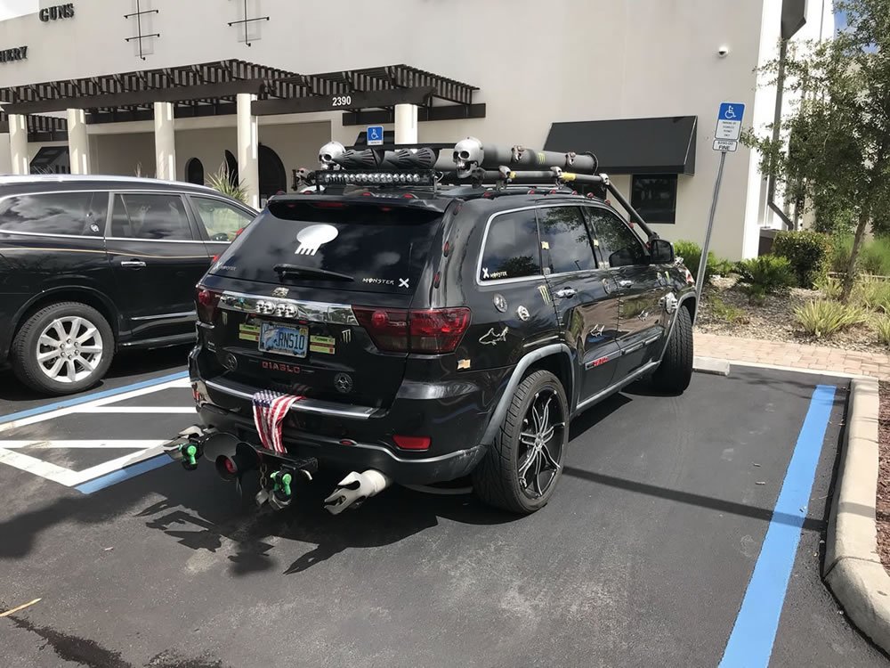 Bu Jeep Grand Cherokee’ye Yapılan Uygulamalar Araçtan Tövbe Ettirir