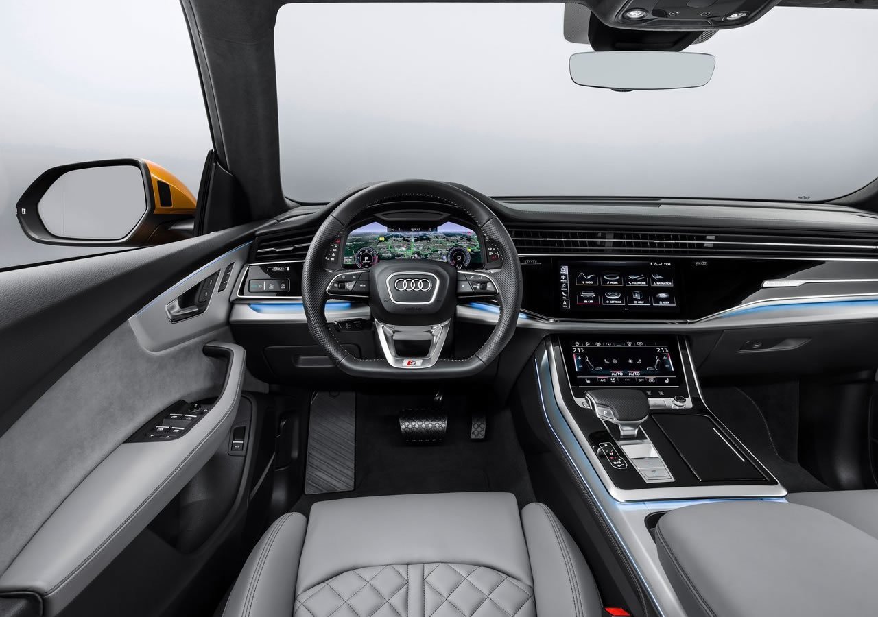 Audi q8 багажник