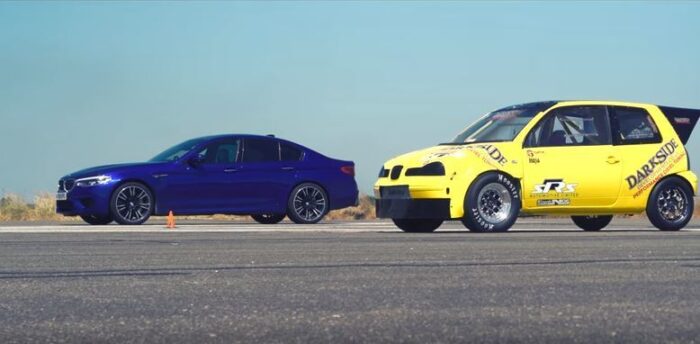 Hangisi Geçer? 550 Beygirlik Seat Arosa ile Yeni BMW M5