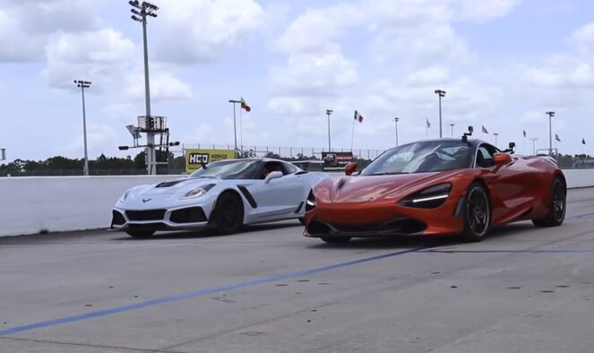 Hangisi Geçer? 755 BG Chevrolet Corvette ZR1 – 710 BG McLaren 720S