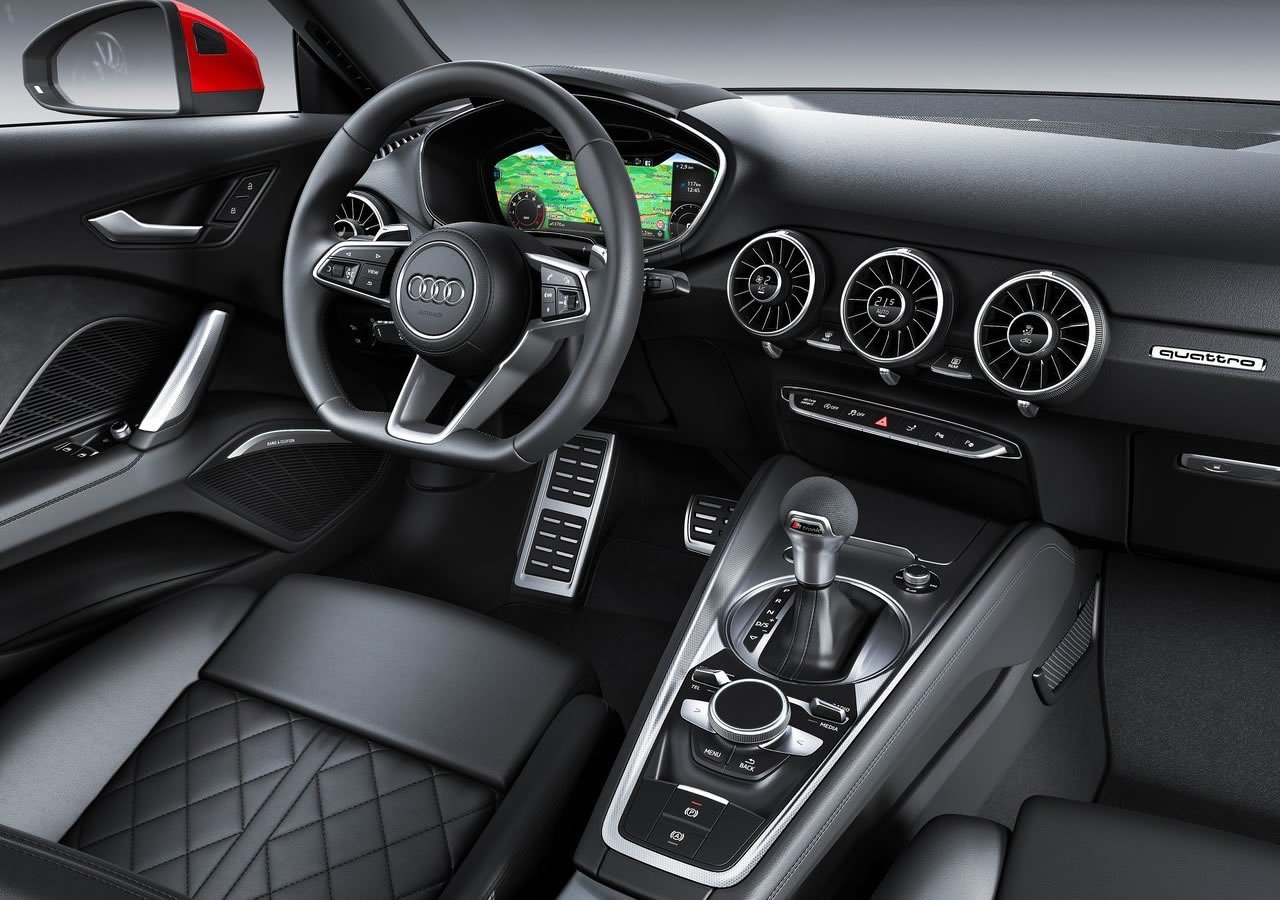 Makyajlı 2019 Audi TT İçi