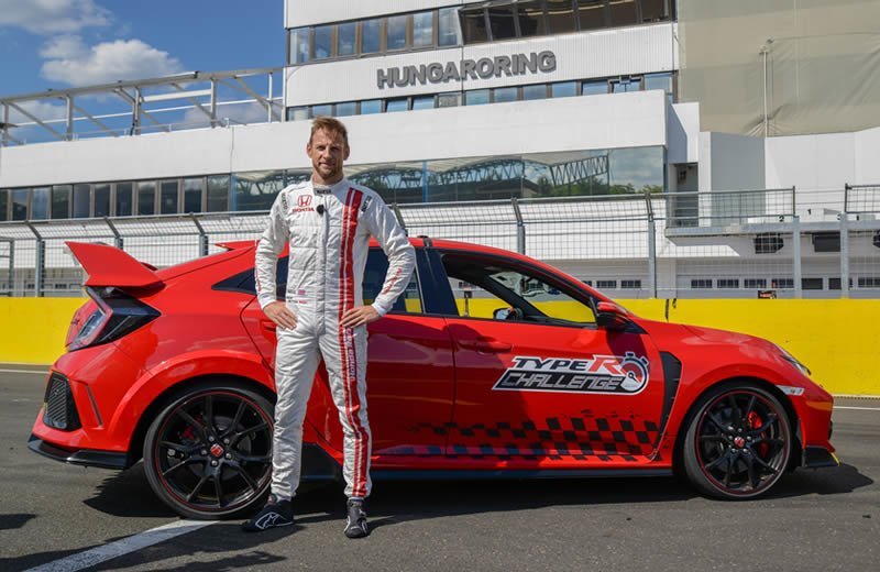 Honda Civic Type R Jenson Button Rekor