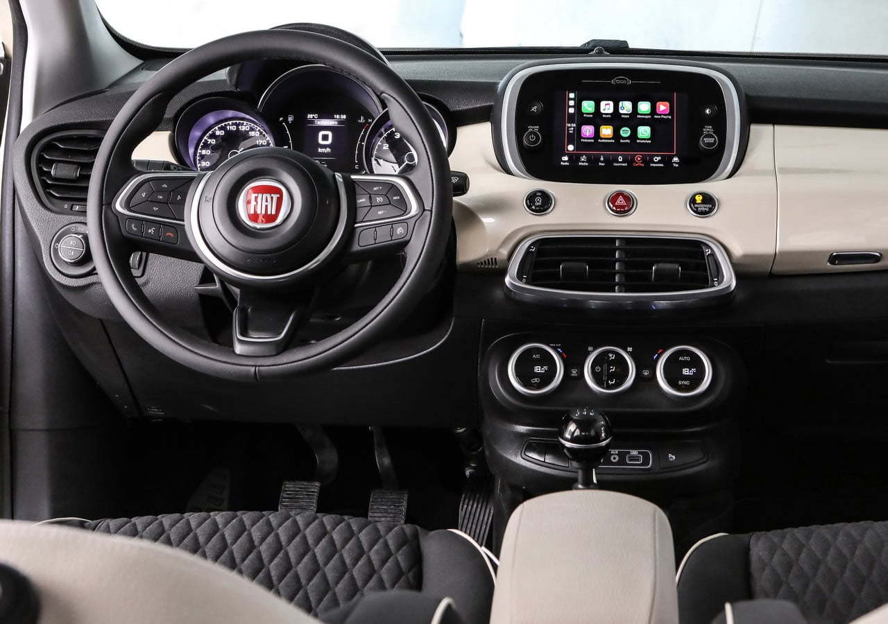Makyajlı 2019 Fiat 500X Kokpiti