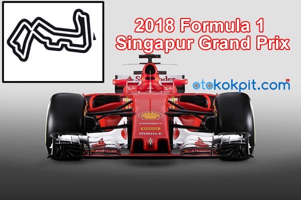 2018 Formula 1 Singapur Grand Prix Saat Kaçta