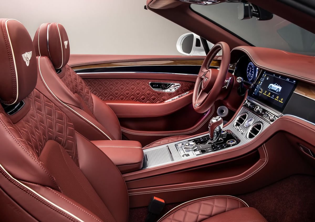 2019 Yeni Kasa Bentley Continental GT Convertible Kokpiti