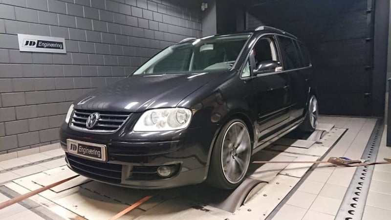 367 Beygirlik Volkswagen Touran!