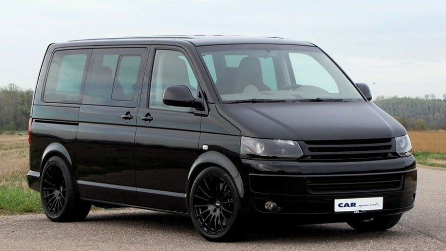 Porsche 911 Turbo Motorlu VW T5 Multivan