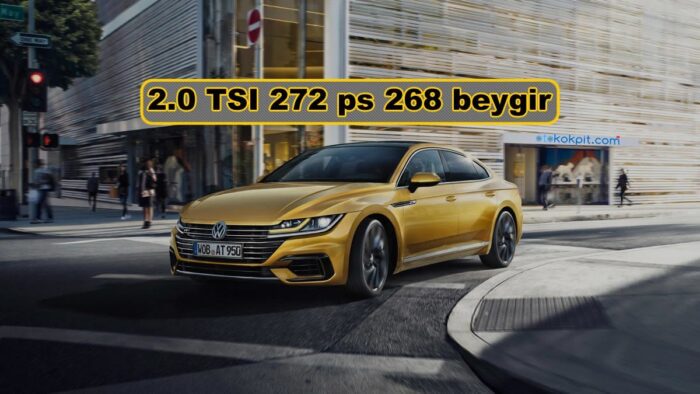 Volkswagen Arteon İçin Yeni Turbo Benzinli Motor Tanıtıldı (268 Beygir)
