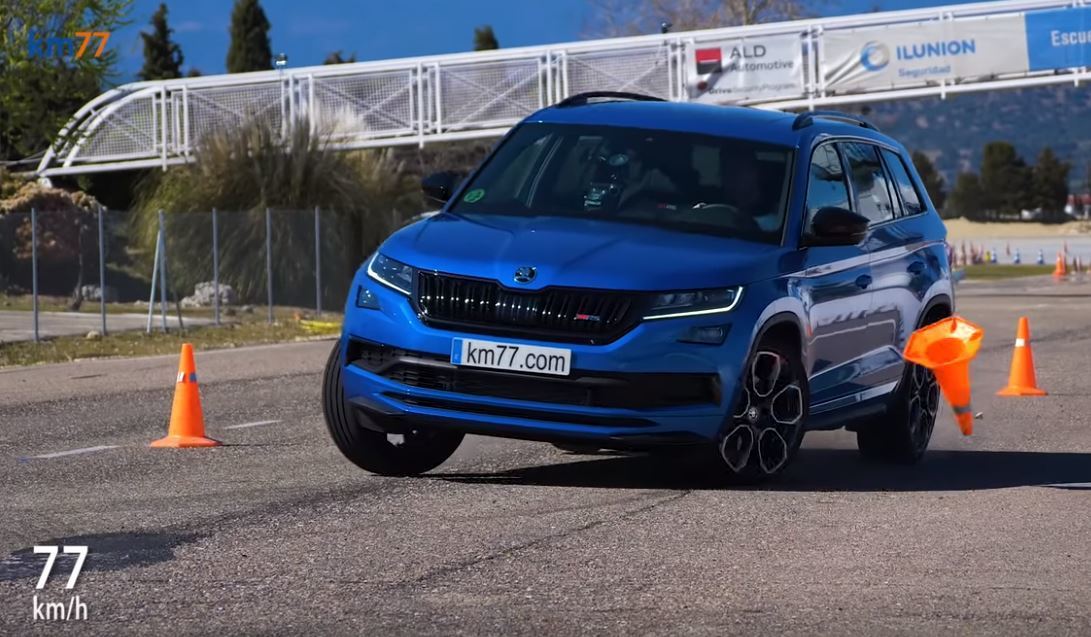 2019 Skoda Kodiaq RS Geyik Testi Yayınlandı