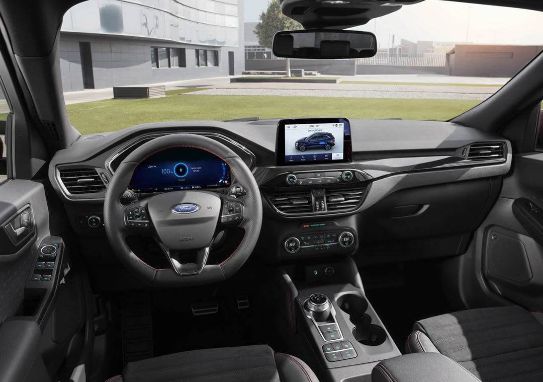 2020 Yeni Kasa Ford Kuga Kokpiti
