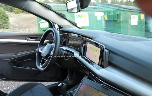 2020 Yeni Kasa VW Golf 8 Kokpiti Görüntülendi