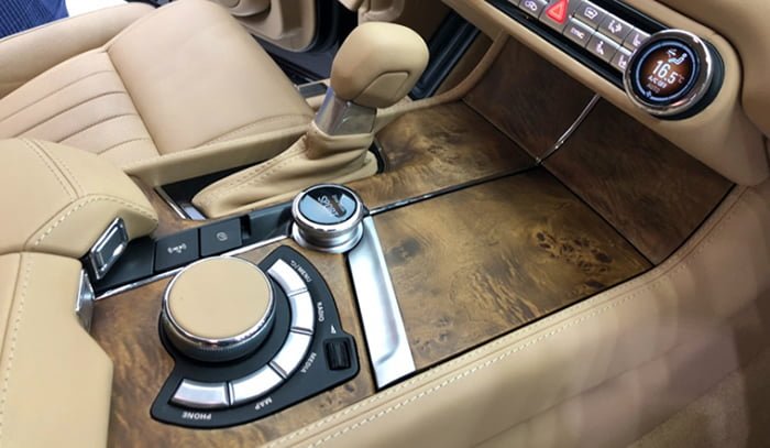 Aurus Senat S600 Kokpiti