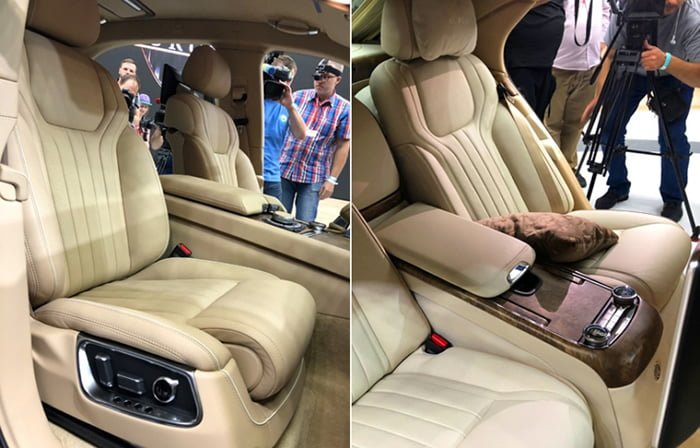 Aurus Senat S600 İçi