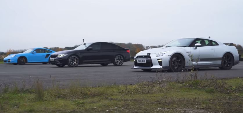 Hangisi Geçer? Nissan GT-R – Porsche 911 Turbo – BMW M5 Comp.