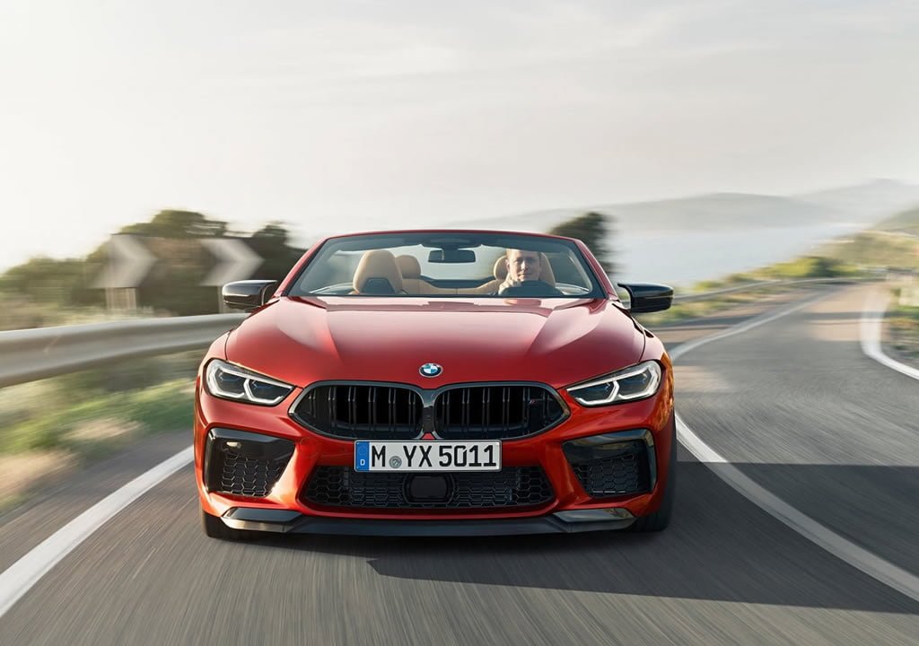 BMW M8 Competition Convertible 0-100 km/s