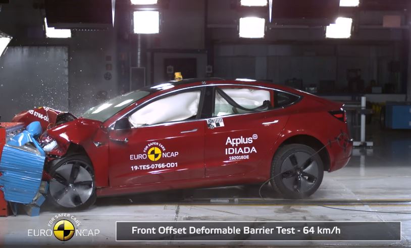 2019 Tesla Model 3 Euro NCAP