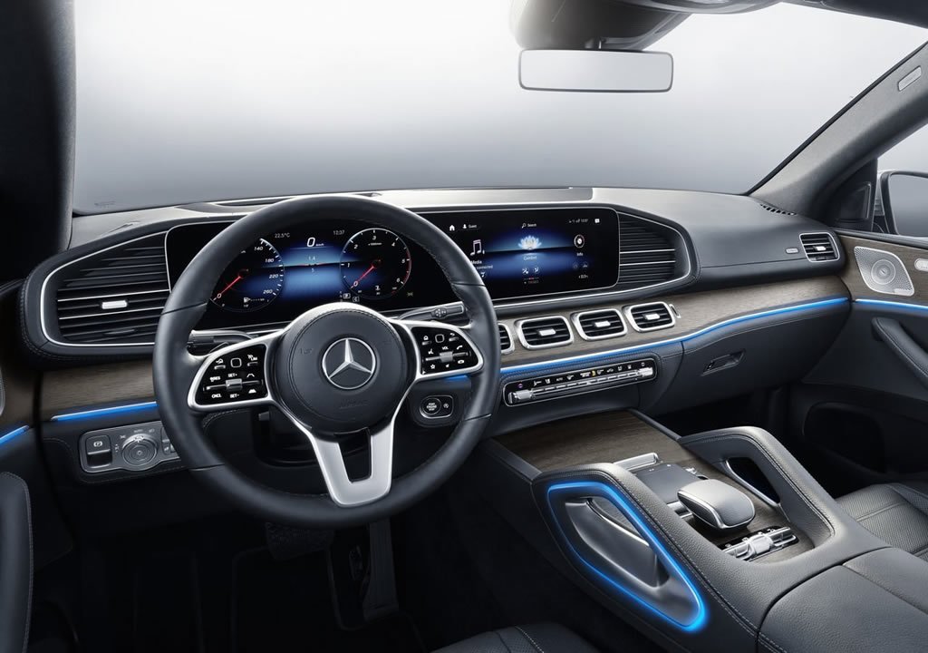 2020 Yeni Kasa Mercedes-Benz GLE Coupe Kokpiti