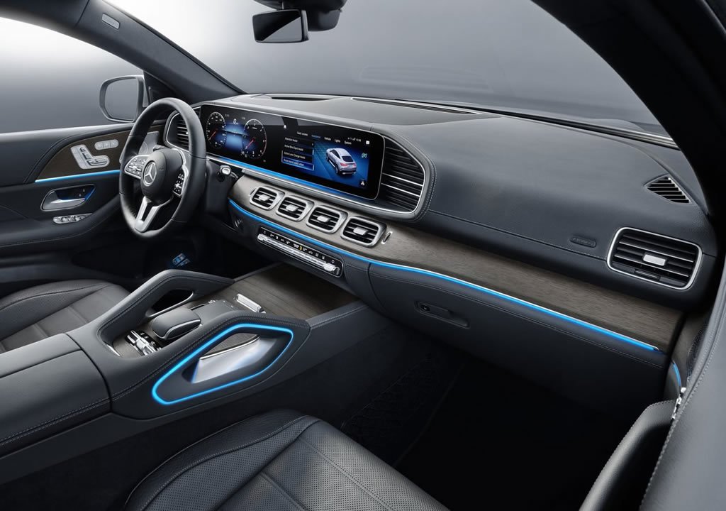 2020 Yeni Kasa Mercedes-Benz GLE Coupe İçi