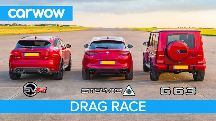 Hangisi Geçer? Mercedes-AMG G63 – Jaguar F-Pace SVR – Alfa Romeo Stelvio QV