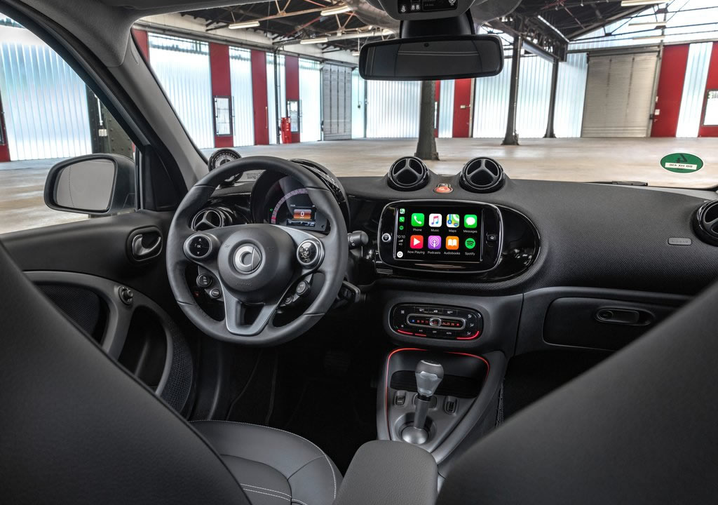 2020 Yeni Smart EQ Forfour Kokpiti
