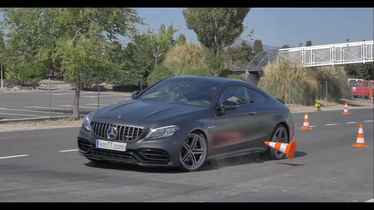 Yeni Mercedes-AMG C 63 S Coupe Geyik Testi Yayınlandı