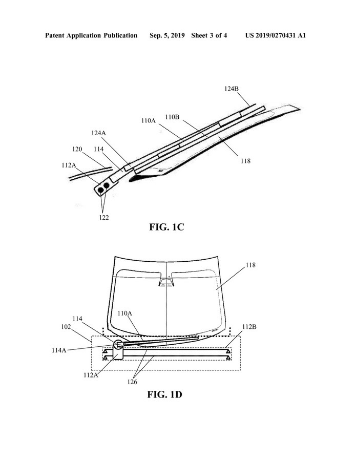 Tesla Ön Cam Sileceği