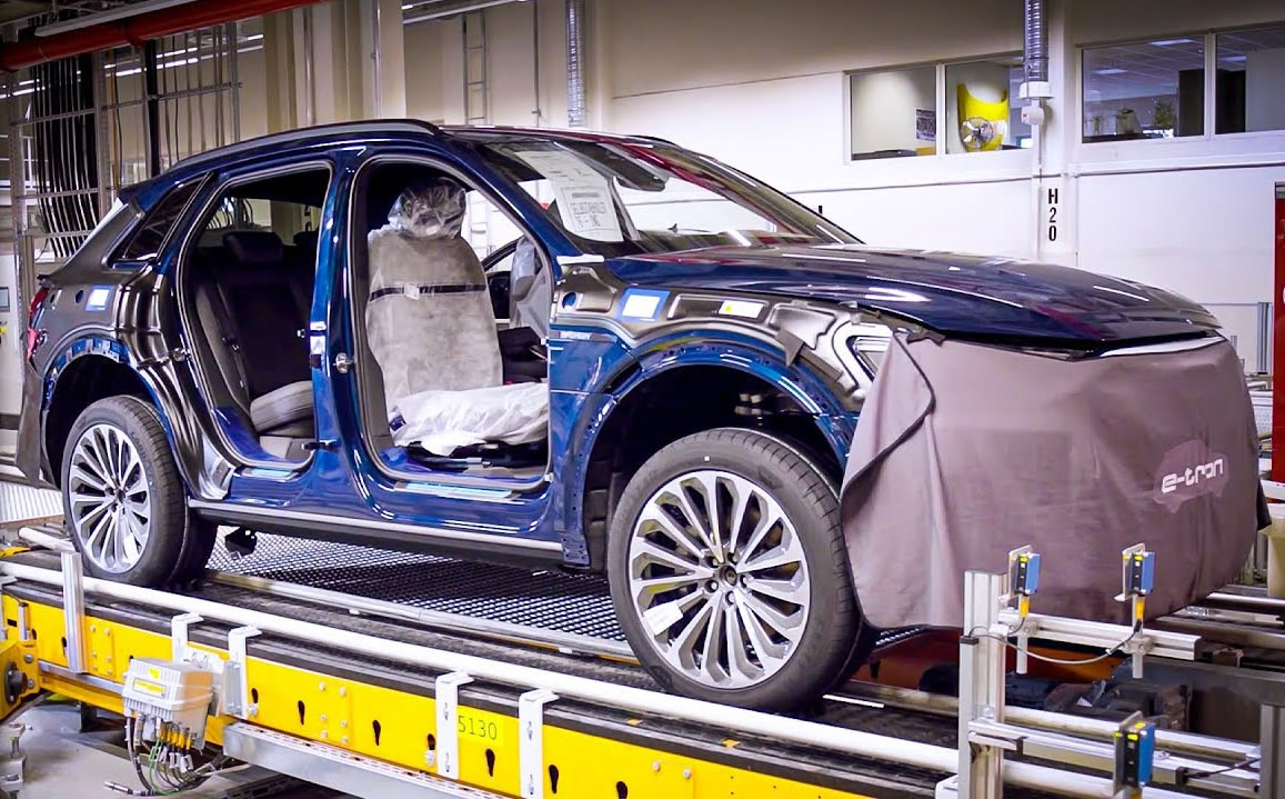Audi e-tron’un Elektrikli Motoru Nasıl Üretiliyor?