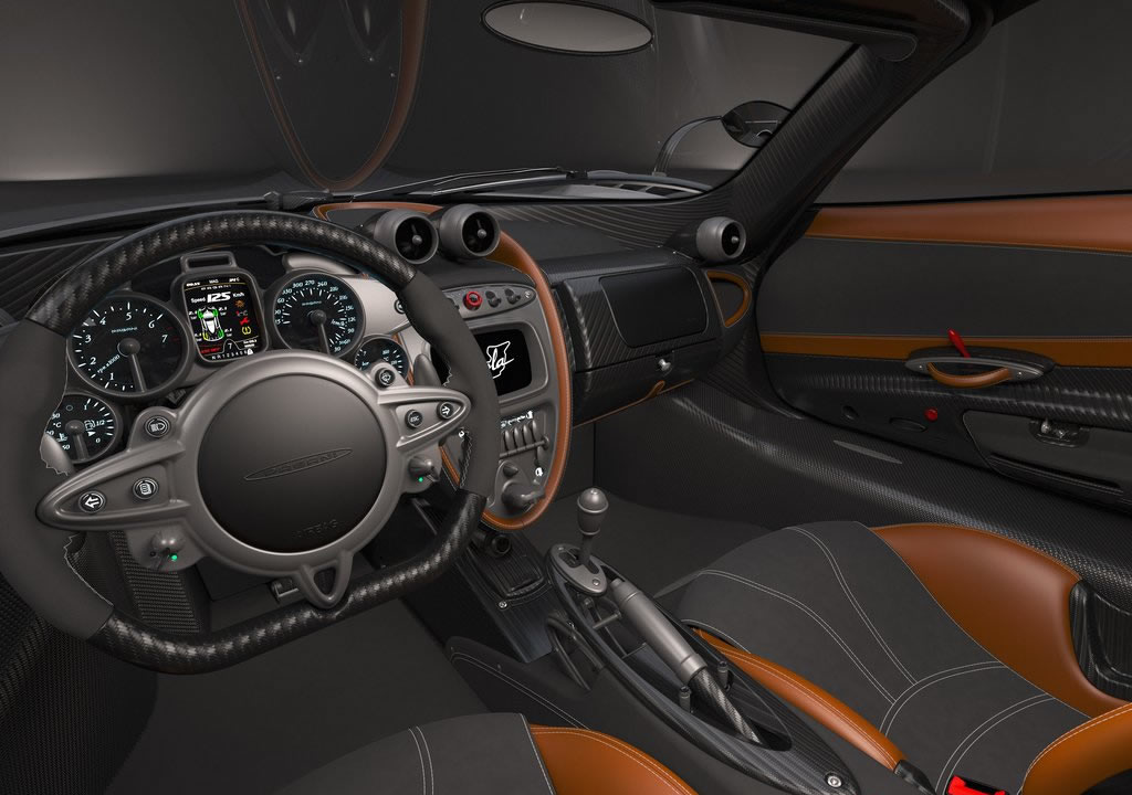 2021 Yeni Pagani Imola Kokpiti