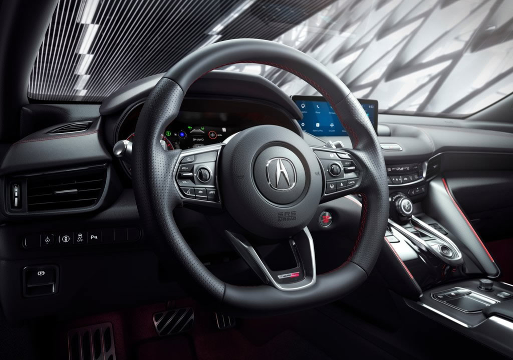 2021 Yeni Acura TLX İçi