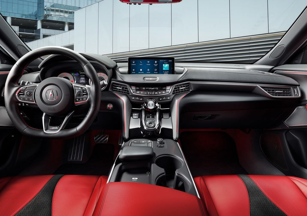 2021 Yeni Acura TLX Kokpiti
