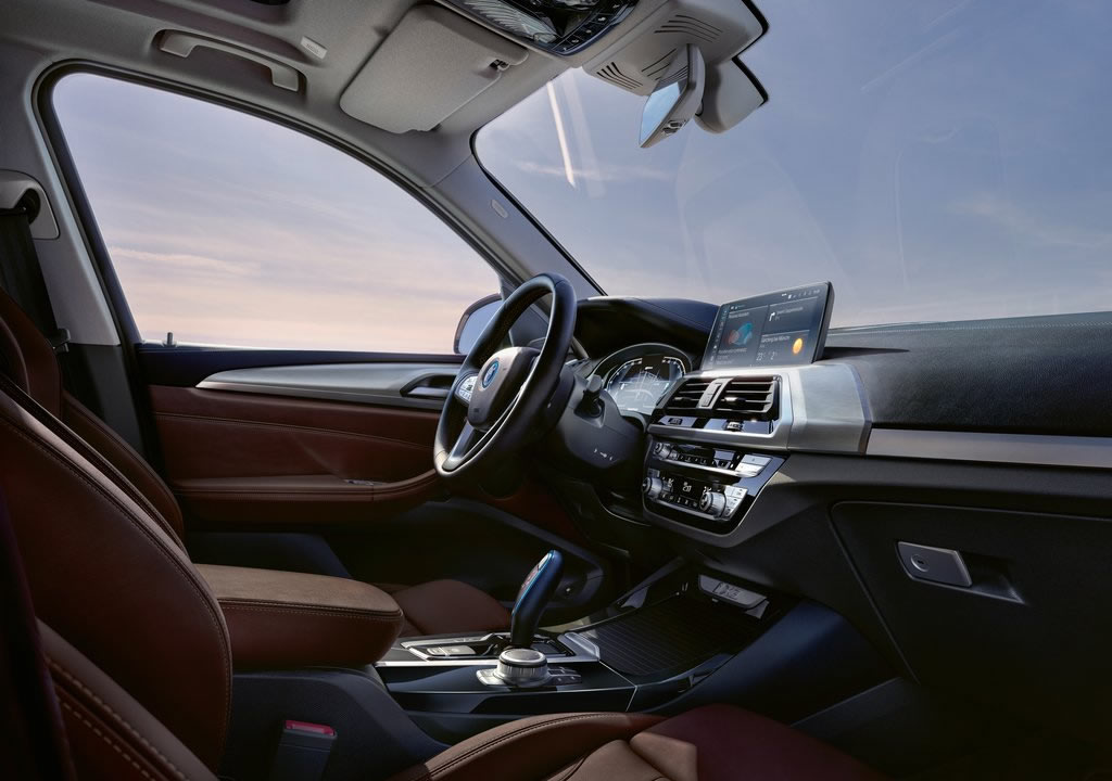 2021 BMW İX3 İçi